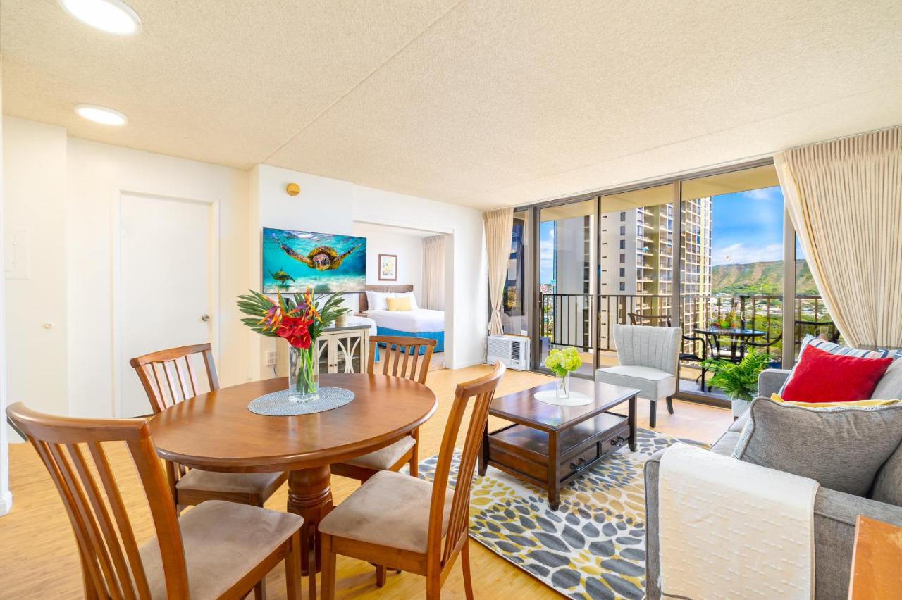 Ferienwohnung Waikiki Banyan Ocean View Oasis With Free Parking! Honolulu Exterior foto