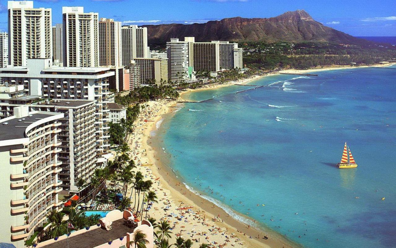 Ferienwohnung Waikiki Banyan Ocean View Oasis With Free Parking! Honolulu Exterior foto