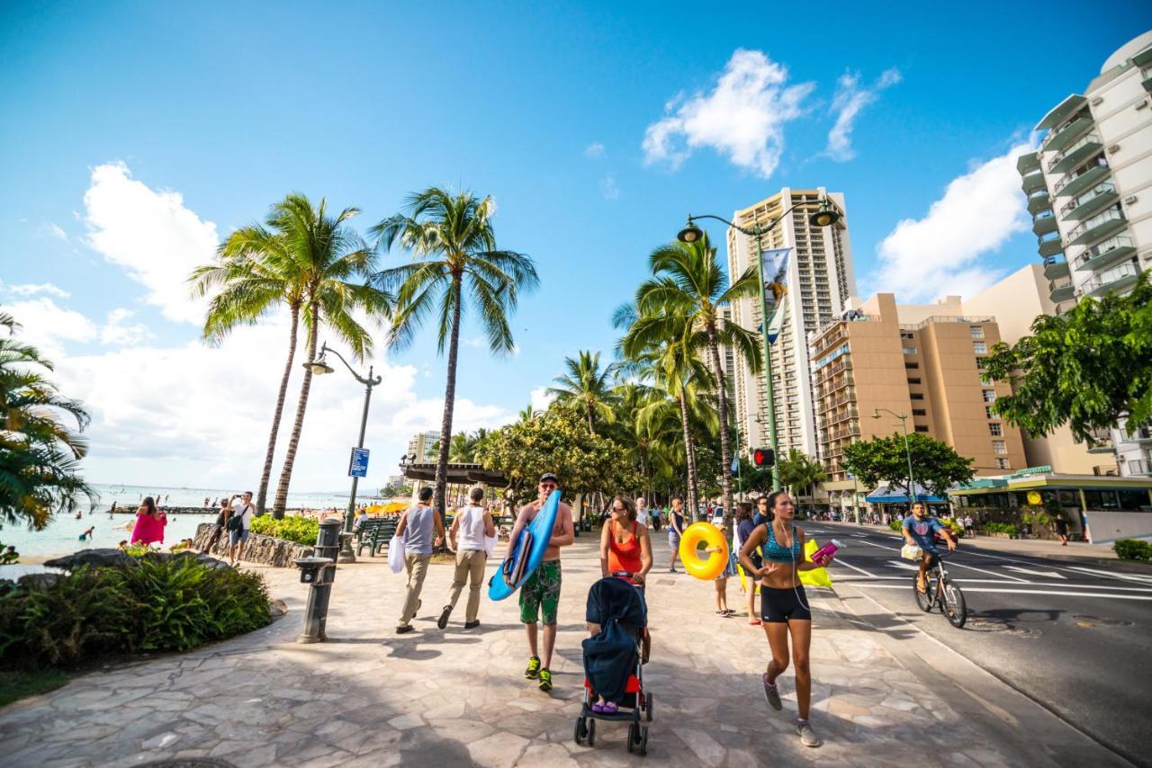 Ferienwohnung Waikiki Banyan Ocean View Oasis With Free Parking! Honolulu Exterior foto