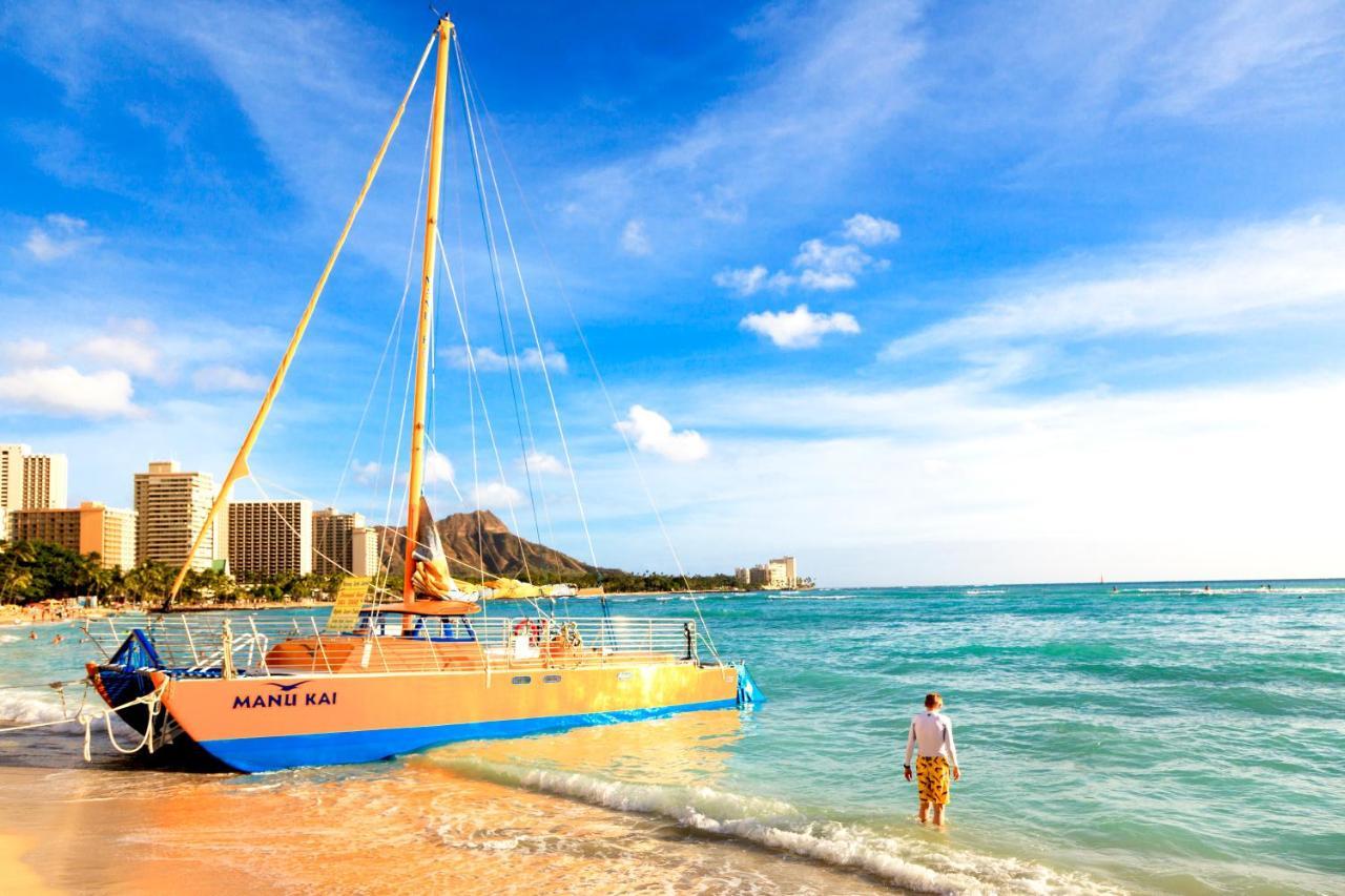 Ferienwohnung Waikiki Banyan Ocean View Oasis With Free Parking! Honolulu Exterior foto